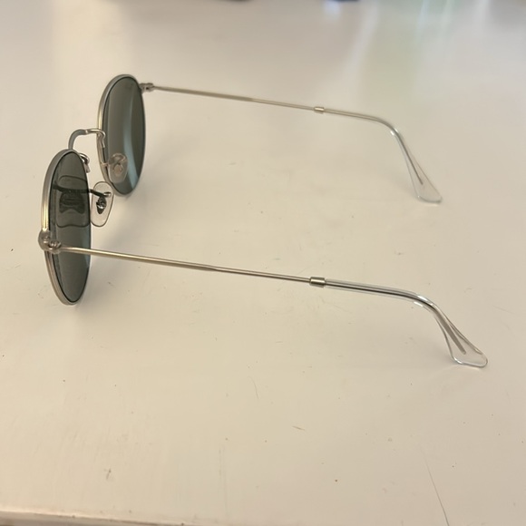 Ray Ban round metal sunglasses - Picture 4 of 5